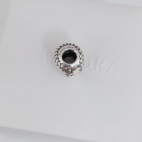 Pandora Cleveland Indians Baseball Charm S925 Silver with box - Picture 4 of 5